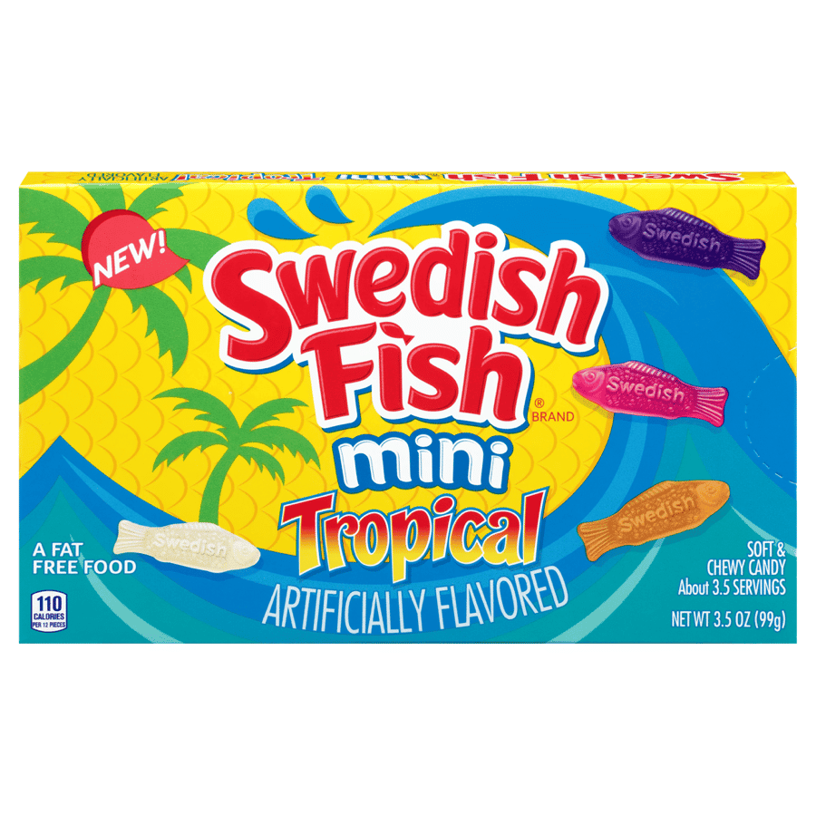 Swedish Fish - Tropical Box - Candy Feast