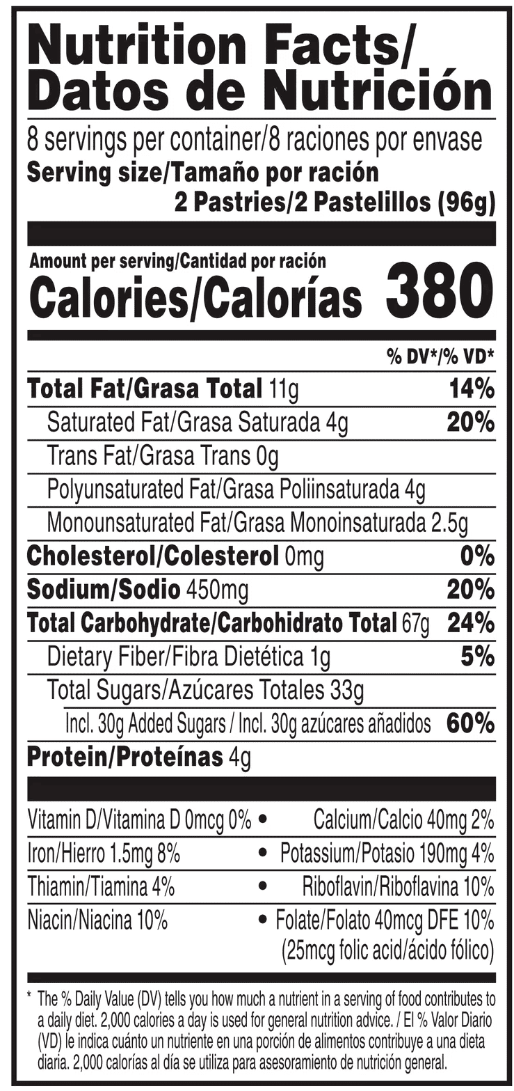 Pop Tarts - Frosted Chocolate Chip - Candy Feast