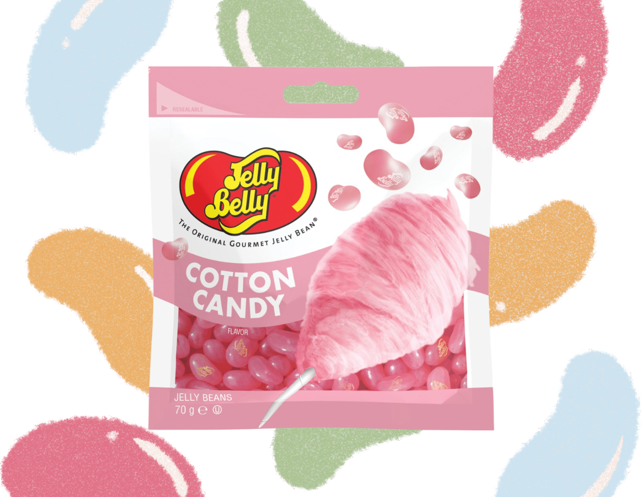 Jelly Belly Cotton Candy Candy Feast