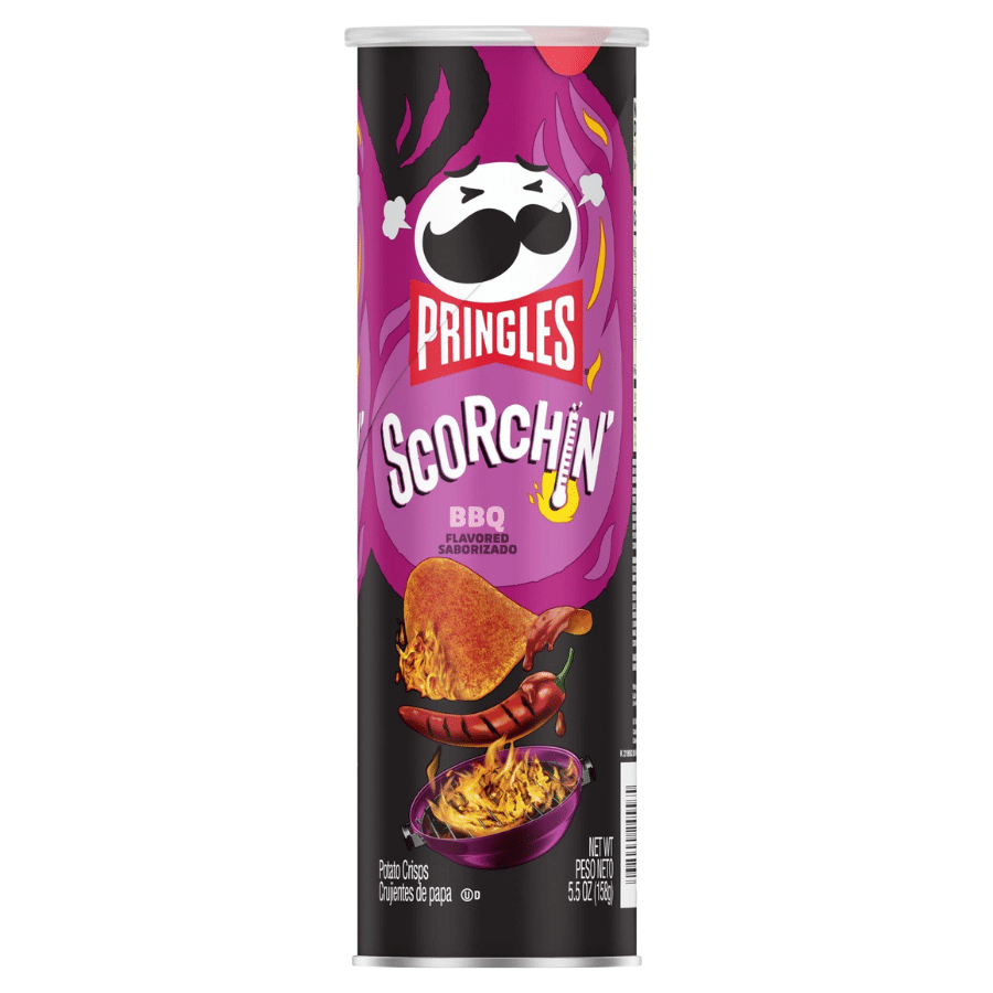 Pringles Premium Usa Scorchin Bbq