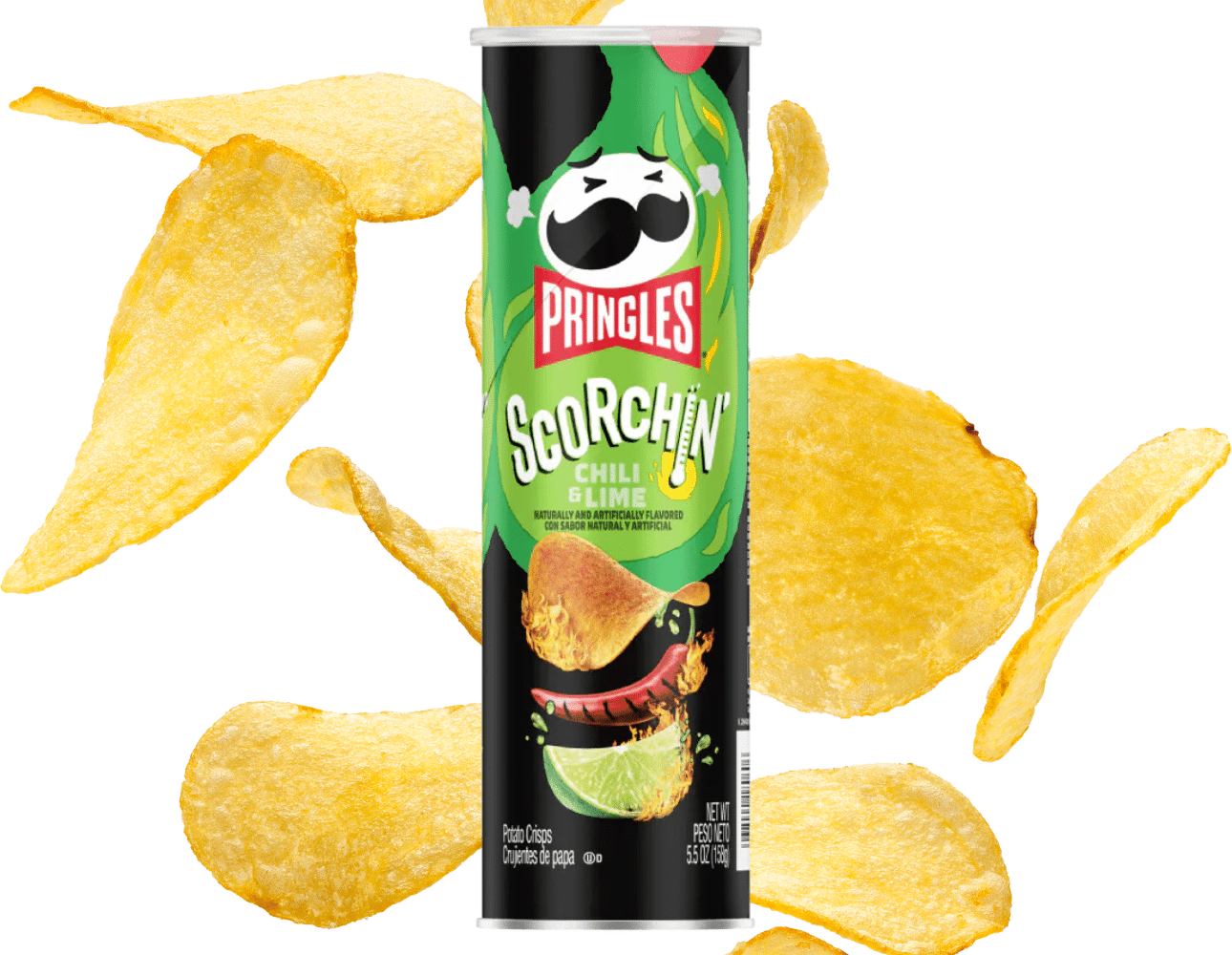 Pringles - Chili Lime Scorchin - Candy Feast