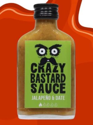 Salsa Crazy Bastard - 100ml Jalapeno & Date