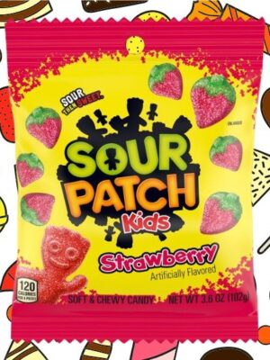 Sour Patch - Strawberry Peg Bag
