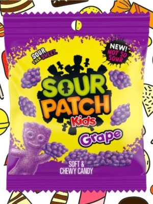 Sour Patch - Grape Peg Bag