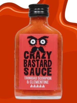 Salsa Crazy Bastard - 100ml Trindad Scorpion & Clementine