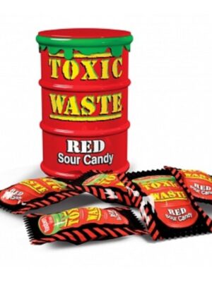 Toxic Waste - Red Sour Candy Drum