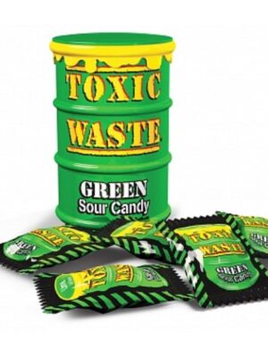 Toxic Waste - Green Sour Candy Drum