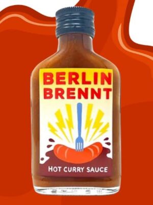 Salsa Crazy Bastard - Berlin 100ml hot curry sauce