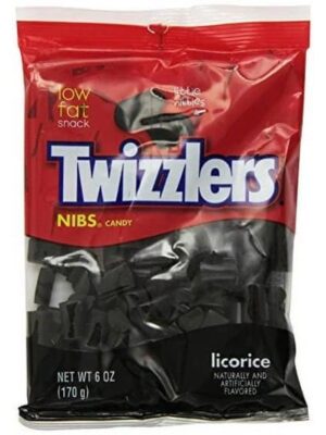 Twizzlers - Liquorice nibs 170g