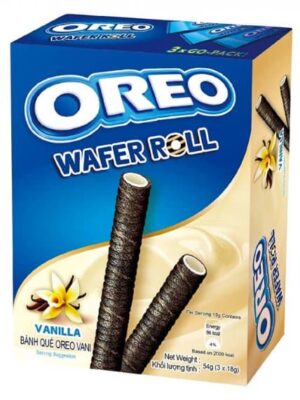 Oreo - Vanilla wafer roll