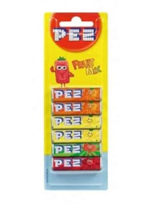 Pez Refills - Fruit Mix 6 Pack