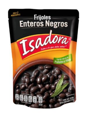Isadora - Whole Black beans 454g