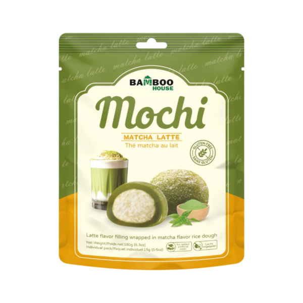 Bamboo House - Matcha latte mochi 180g