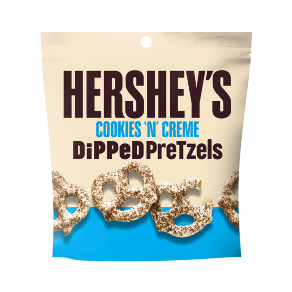Hershey's -Dipped pretzels Cookies & cream