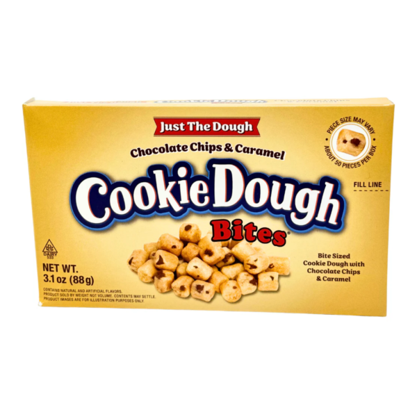 Just The Dough - Cookie Dough Bites Chocolate Chips & Caramel