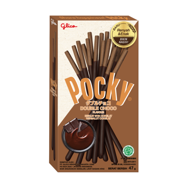 Pocky - Double chocolate 47g