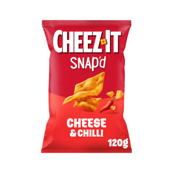 Cheez It - Snap'd Cheese & Chilli 120gr