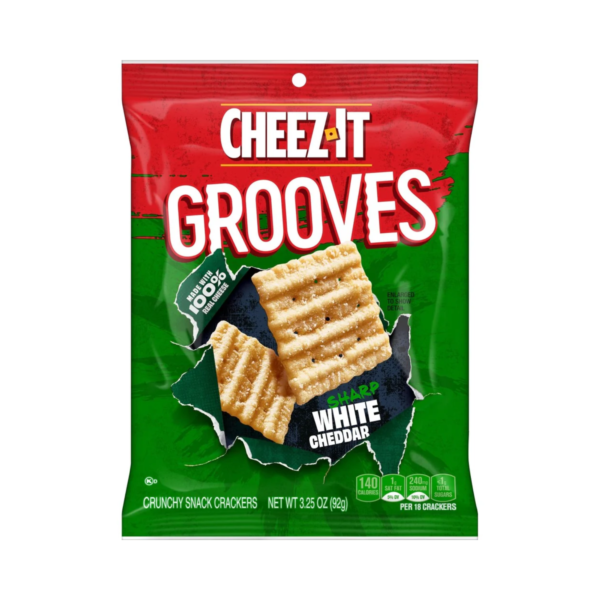 161 Cheez It - Grooves White Cheddar