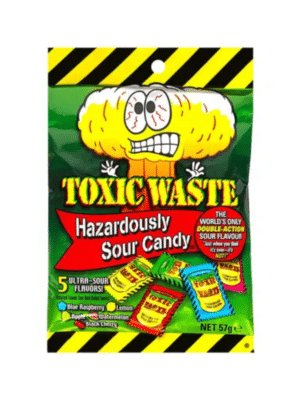 Toxic Waste - Hazardously Sour Candy 42g