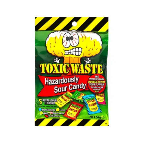 Toxic Waste - Hazardously Sour Candy 42g