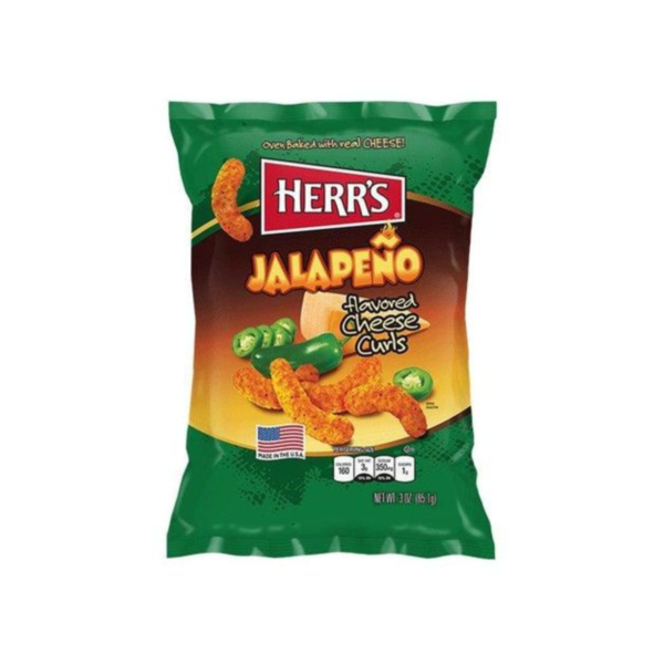 Herr's - Jalapeno Cheese Curls 28g