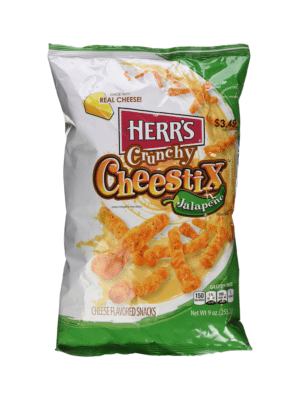 Herr's - Crunchy Cheestix Jalapeño 227g
