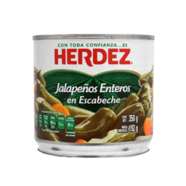 Herdez - Jalapeno enteros 350g