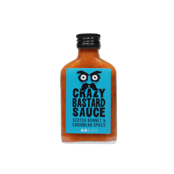 Salsa Crazy Bastard - 100ml Scotch Bonnet & Caribbean spices