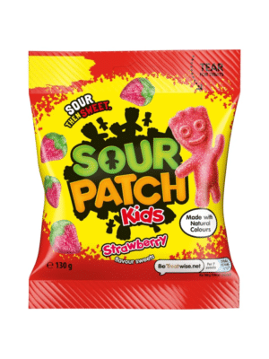 Sour Patch - Strawberry Peg Bag 130g