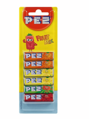 229 Pez Refills - Fruit Mix 6 Pack