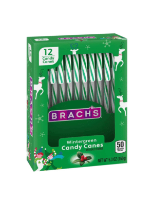 Brach - 12 Wintergreen Candy Canes