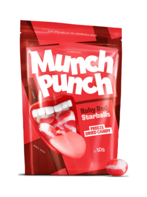 Candy Freeze Dried - Ruby Red Starball 50g