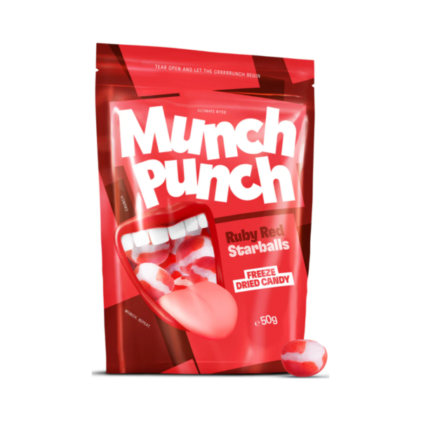 Candy Freeze Dried - Ruby Red Starball 50g