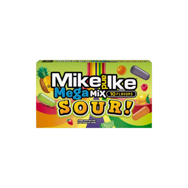 Mike and Ike - Mega mix Sour 120g