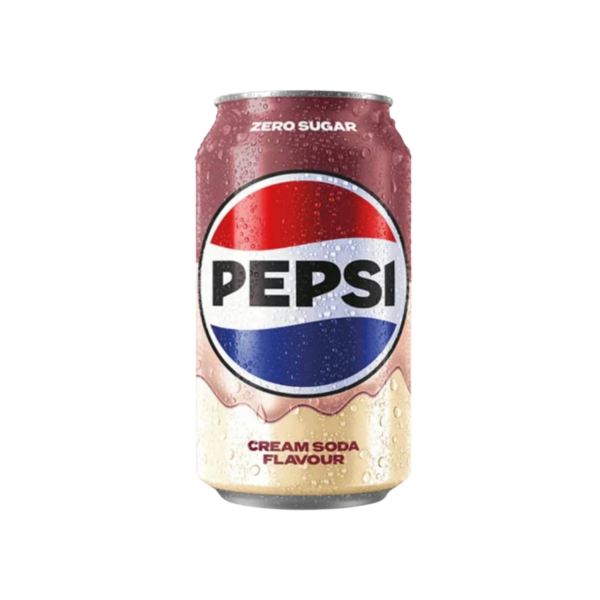 Pepsi - Cream soda zero sugar 330ml