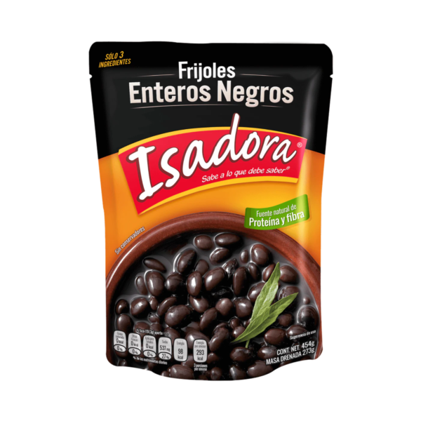 Isadora - Whole Black beans 454g