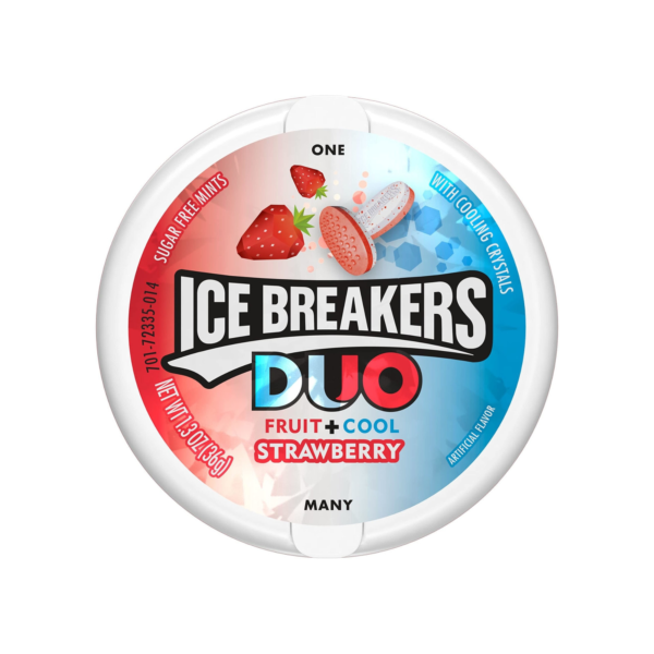 Ice breakers - Duo strawberry